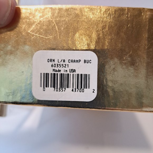 Gorham 2000 Champagne Bucket Christmas Tree Ornament USA - Picture 7 of 7